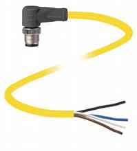 Pepperl&plus;Fuchs M12 Cordset; Male Right Angle; 4-Pin; 4-Wire; 2m PVC Cable